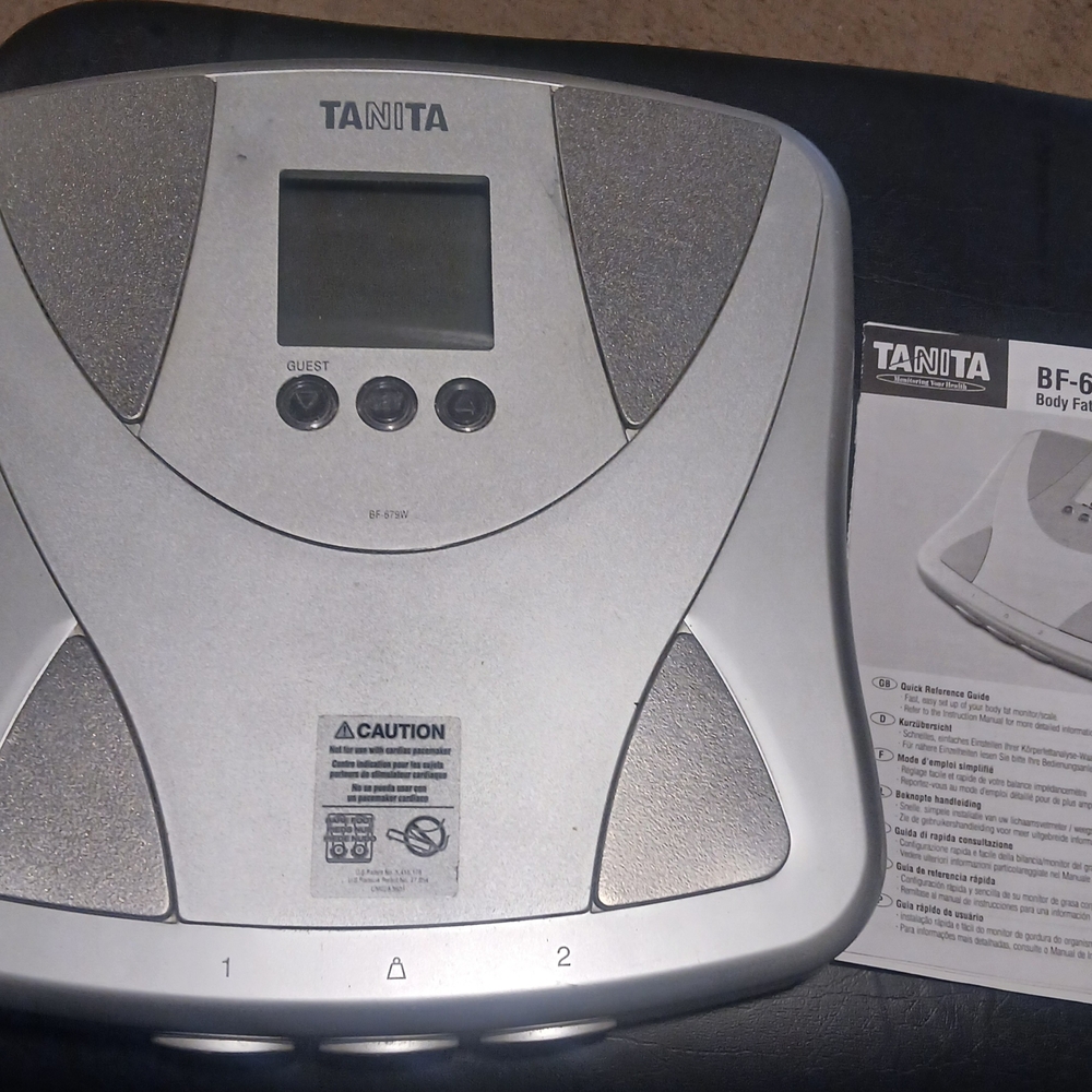 Anita Silver Body Fat Monitor